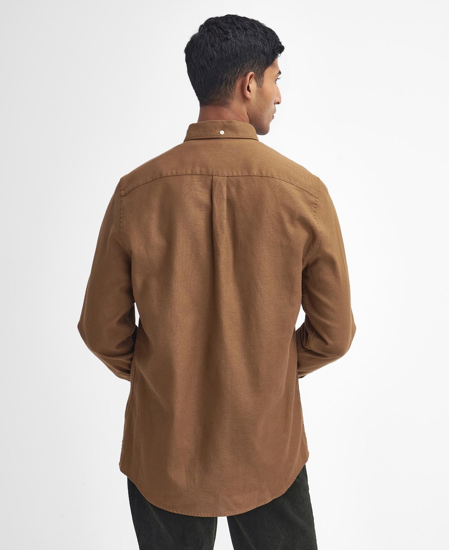 Barbour Twillbridge Tailored Long-Sleeved Shirt // SANDSTONE