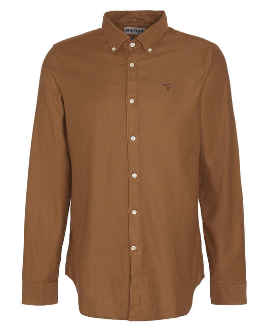 Barbour Twillbridge Tailored Long-Sleeved Shirt // SANDSTONE