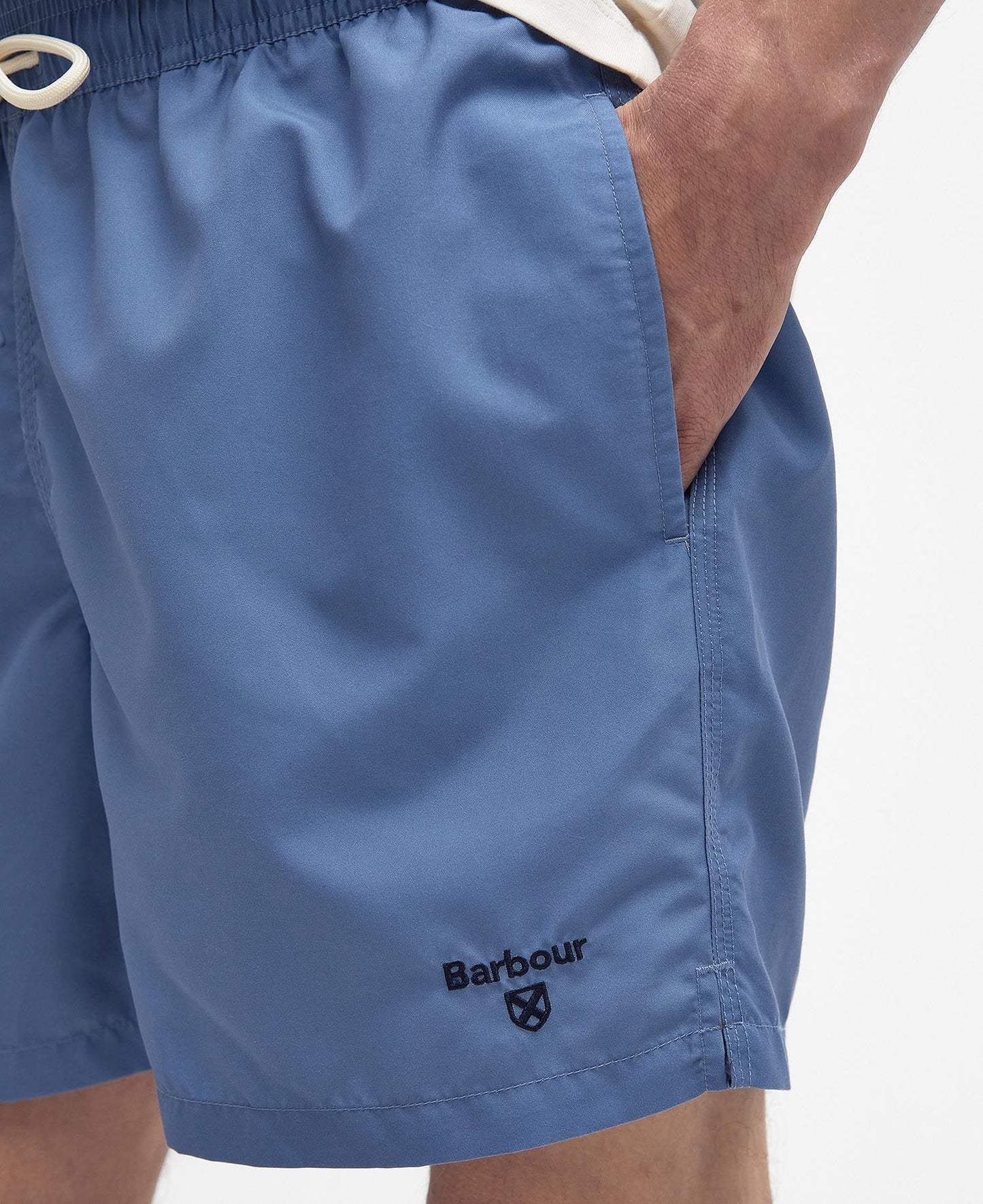 Barbour Logo 5 simshorts // FORCE BLUE