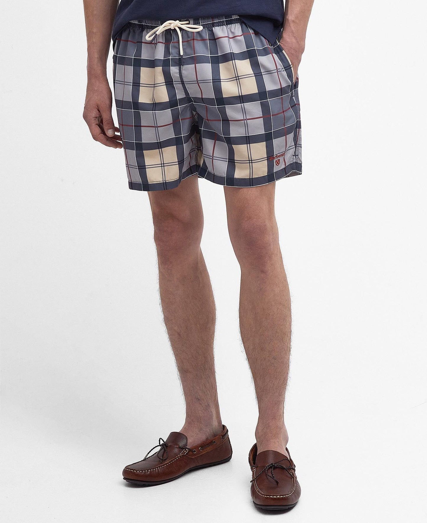 Barbour Staple Tartan Swim Shorts // DRESS TARTAN