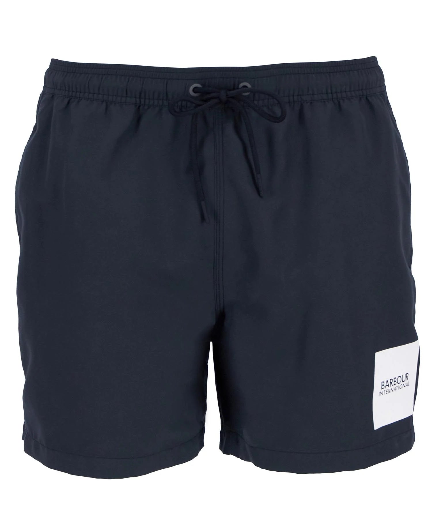Barbour International Block Print Swim Shorts MSW0090 // BLACK BK11