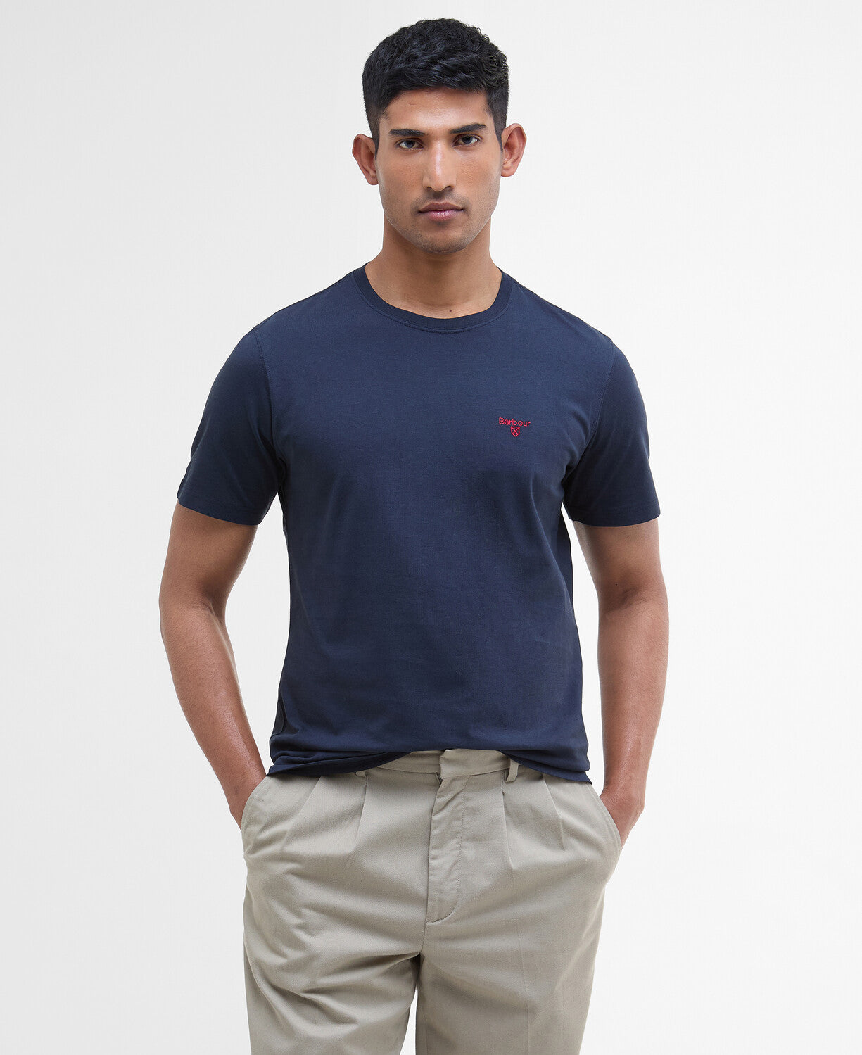 Barbour Essential Sports T-Shirt // NAVY NY91