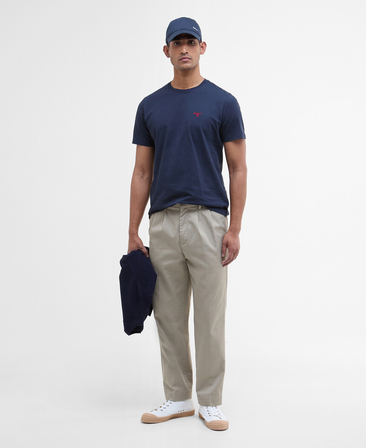 Barbour Essential Sports T-Shirt // NAVY NY91