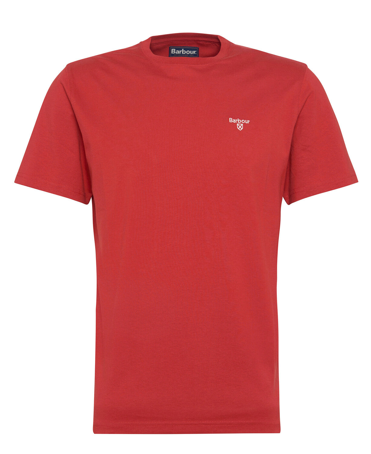 Barbour Essential Sports T-Shirt // RED SPICE RE25