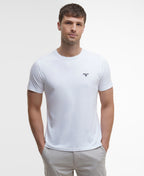 Barbour Essential Sports T-Shirt // WHITE WH11