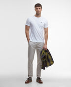 Barbour Essential Sports T-Shirt // WHITE WH11