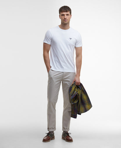 Barbour Essential Sports T-Shirt // WHITE WH11
