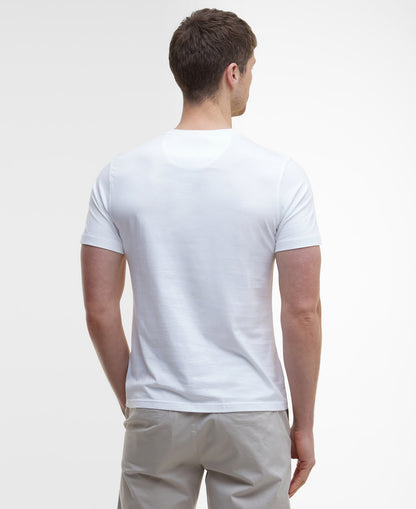Barbour Essential Sports T-Shirt // WHITE WH11