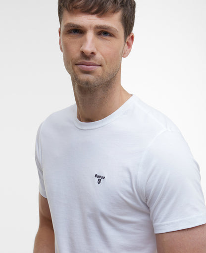 Barbour Essential Sports T-Shirt // WHITE WH11