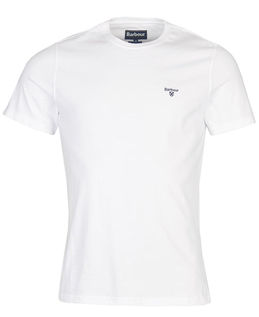 Barbour Ess Sports Tee // WHITE