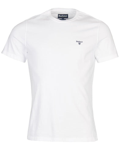 Barbour Ace Sports Tee // WHITE