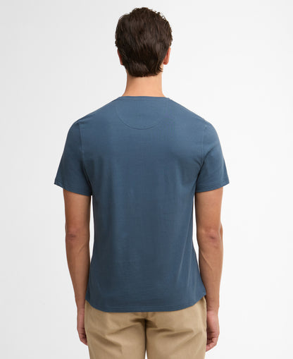 Barbour Langdon Pocket T-Shirt // DUSK BLUE BU18