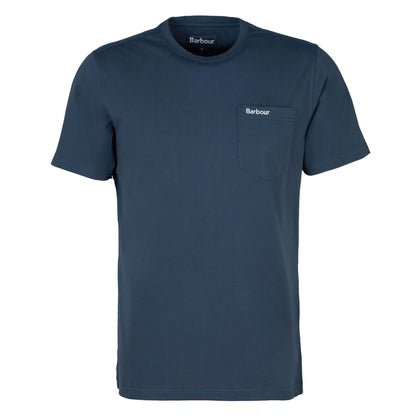 Barbour Langdon Pocket T-Shirt // NAVY