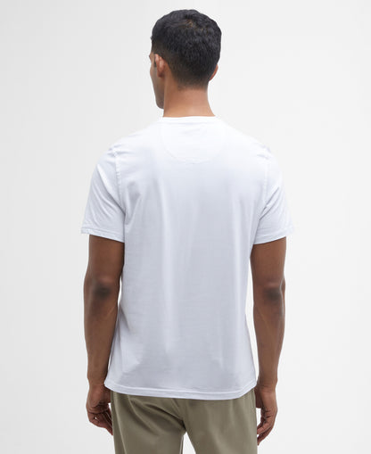 Barbour Langdon Pocket T-Shirt // WHITE WH11