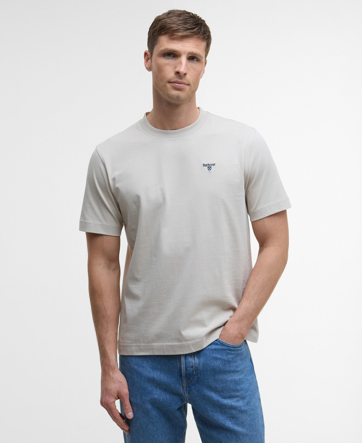 Barbour Sports Relaxed T-Shirt // MIST BE12