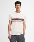 Barbour Newsham Striped T-Shirt // WHISPER WHITE WH32