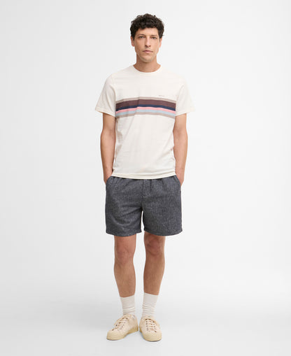 Barbour Newsham Striped T-Shirt // WHISPER WHITE WH32
