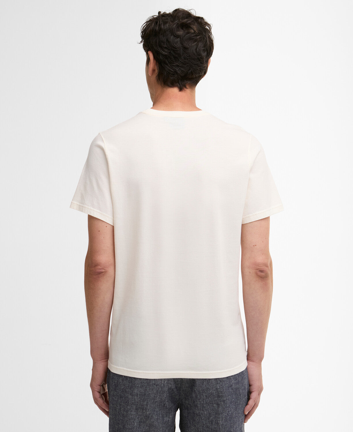 Barbour Newsham Striped T-Shirt // WHISPER WHITE WH32