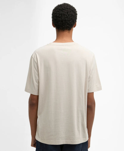 Barbour Westbury Relaxed Graphic T-Shirt // MIST BE12