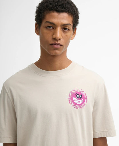 Barbour Westbury Relaxed Graphic T-Shirt // MIST BE12