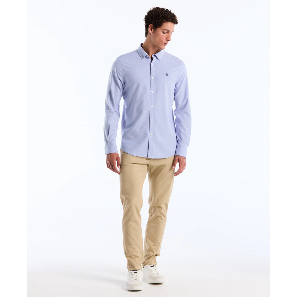 Penguin Oxford Shirt OPKS2604 // AMPARO BLUE