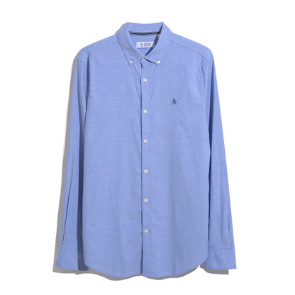 Penguin Oxford Shirt OPWB0035 // AMPARO BLUE