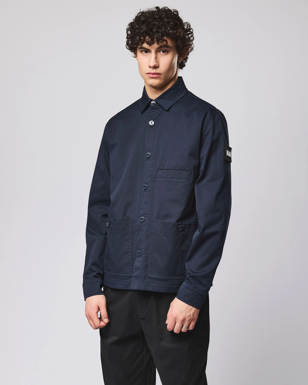 Weekend Offender Jerada Over-Shirt // NAVY