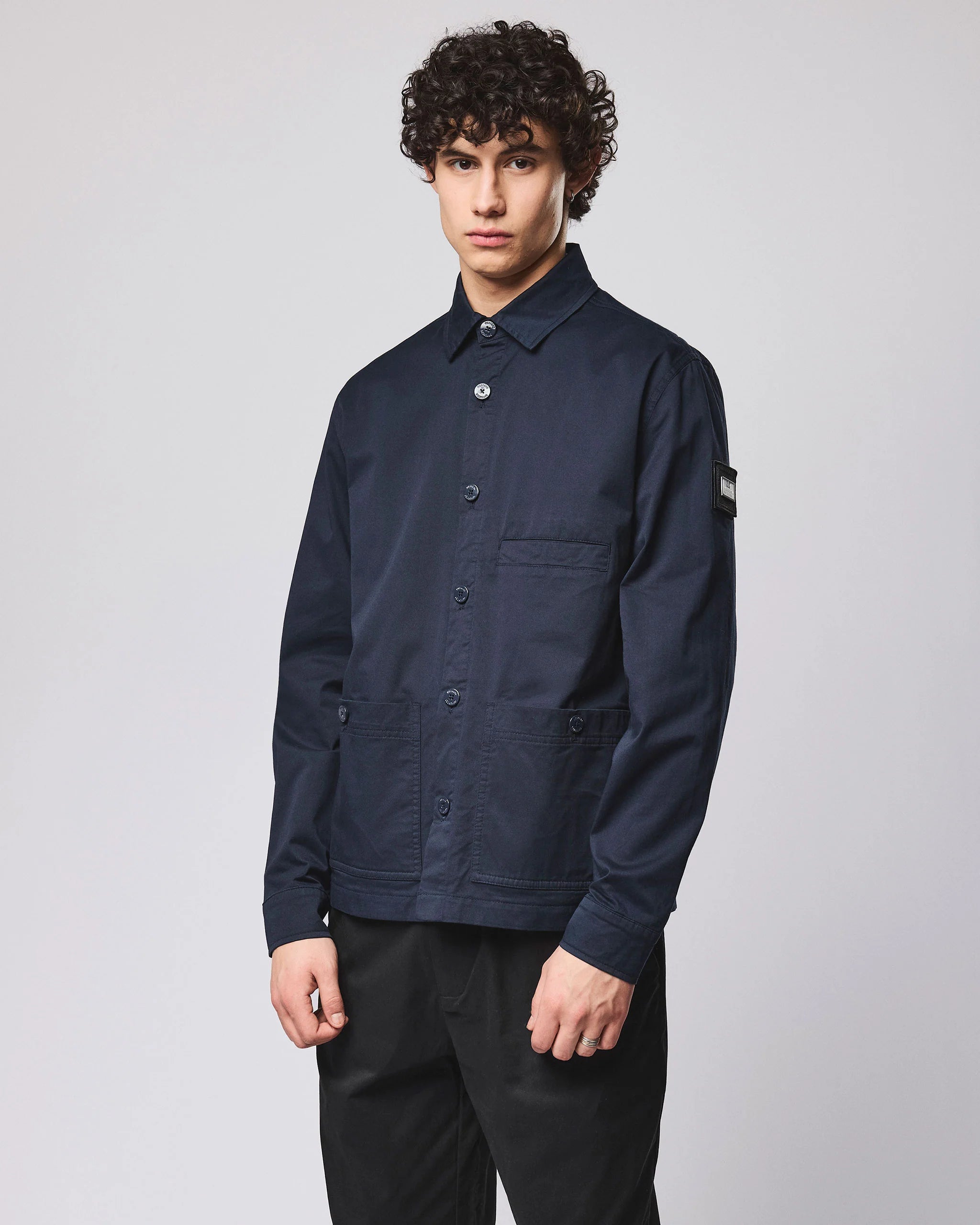 Weekend Offender Jerada Over-Shirt // NAVY
