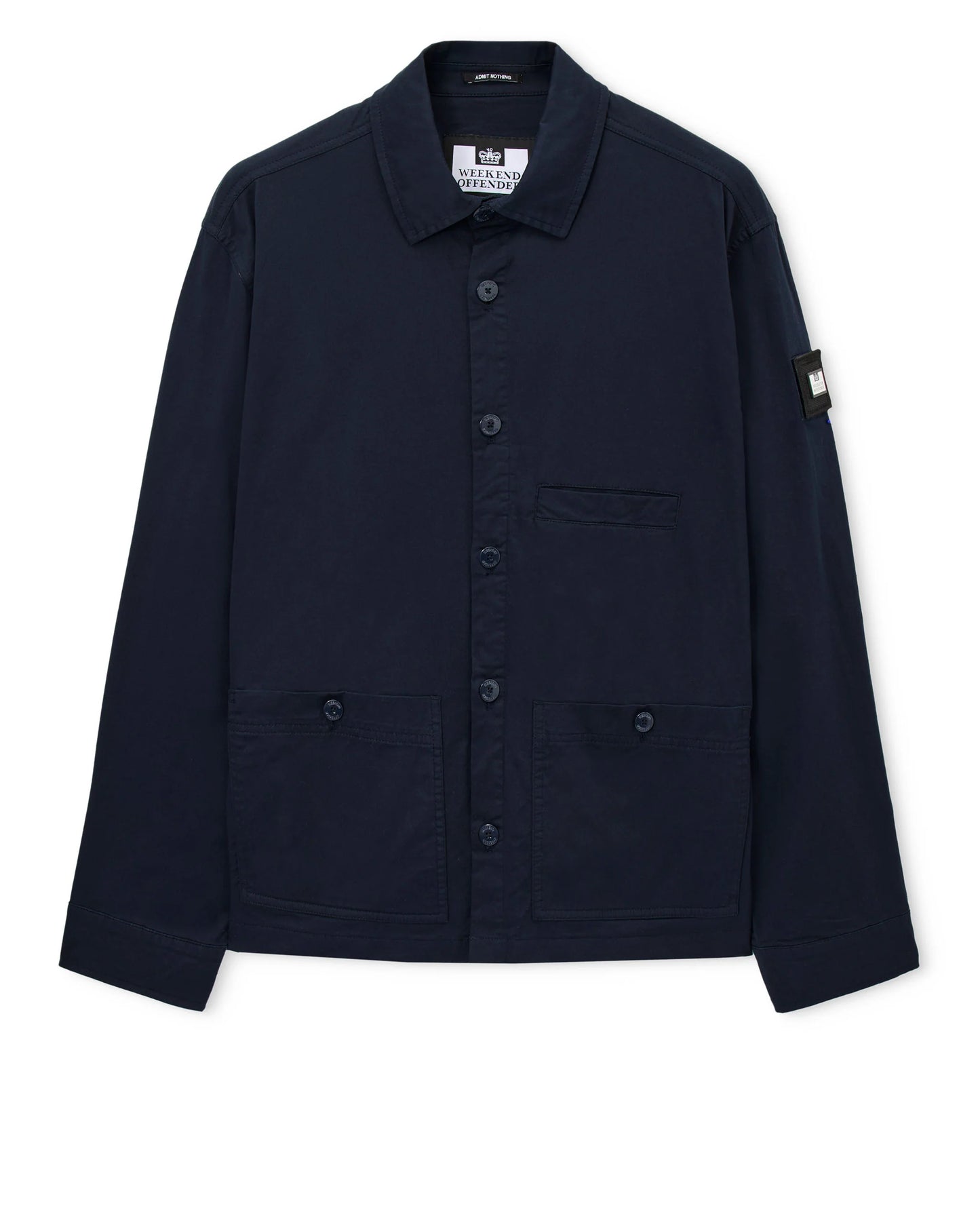 Weekend Offender Jerada Over-Shirt // NAVY