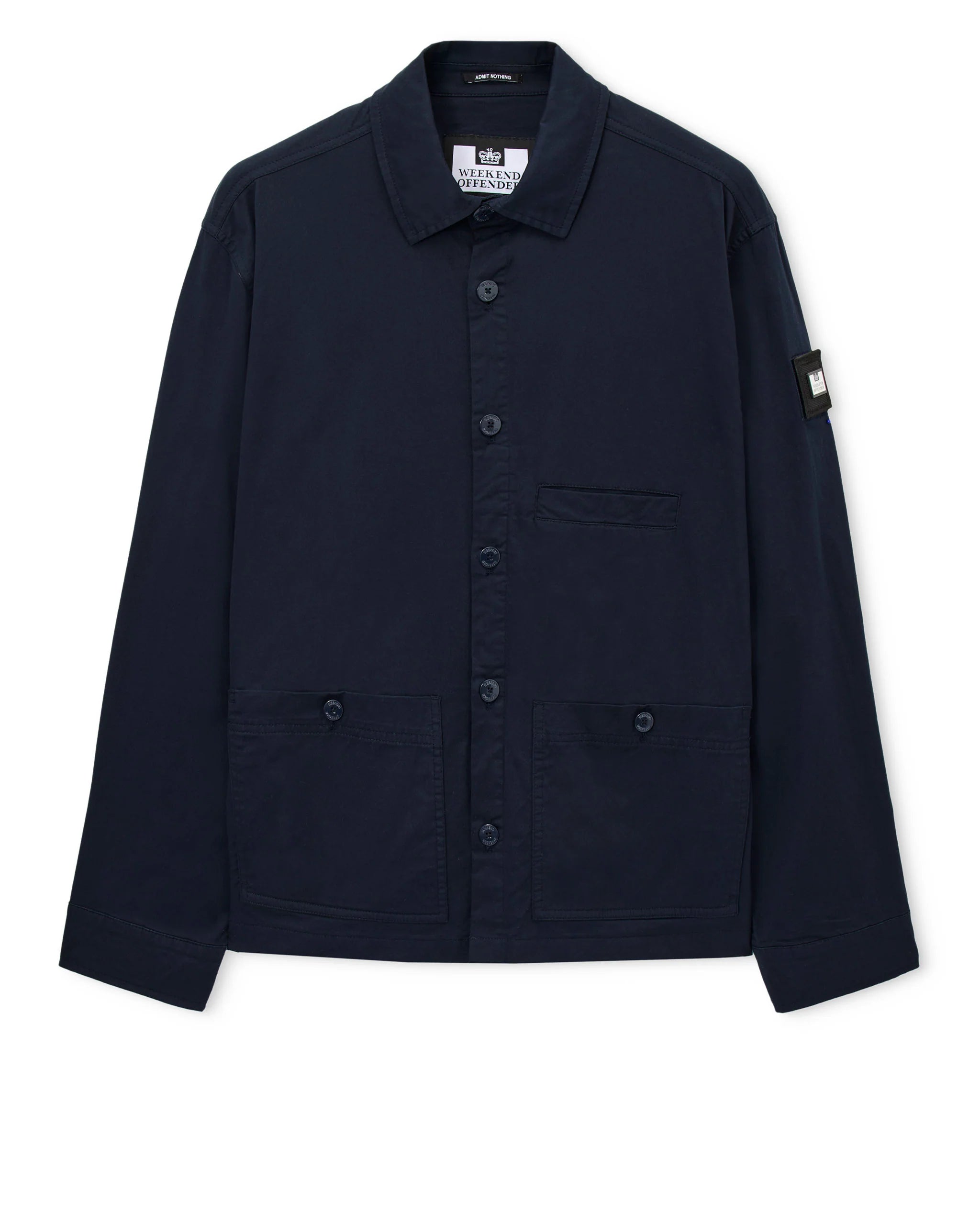 Weekend Offender Jerada Over-Shirt // NAVY