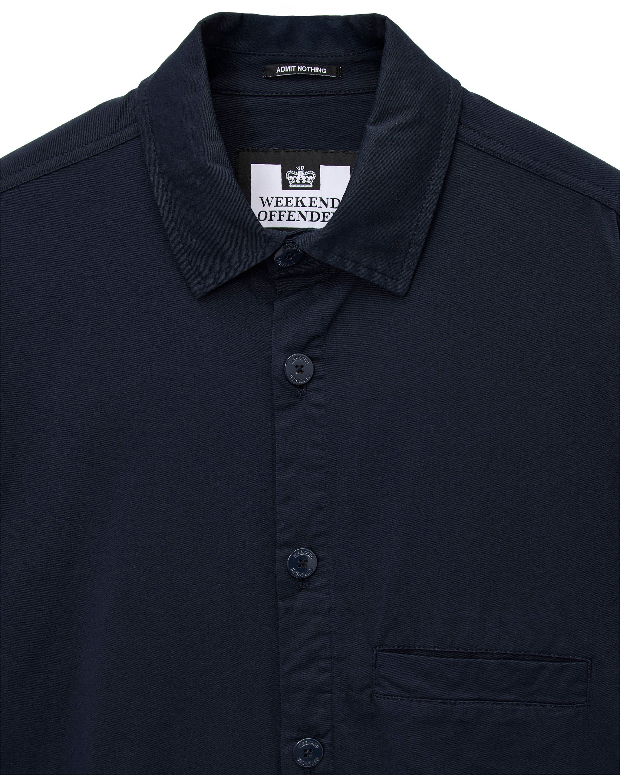 Weekend Offender Jerada Over-Shirt // NAVY