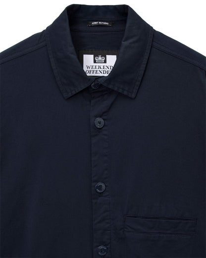 Weekend Offender Jerada Over-Shirt // NAVY