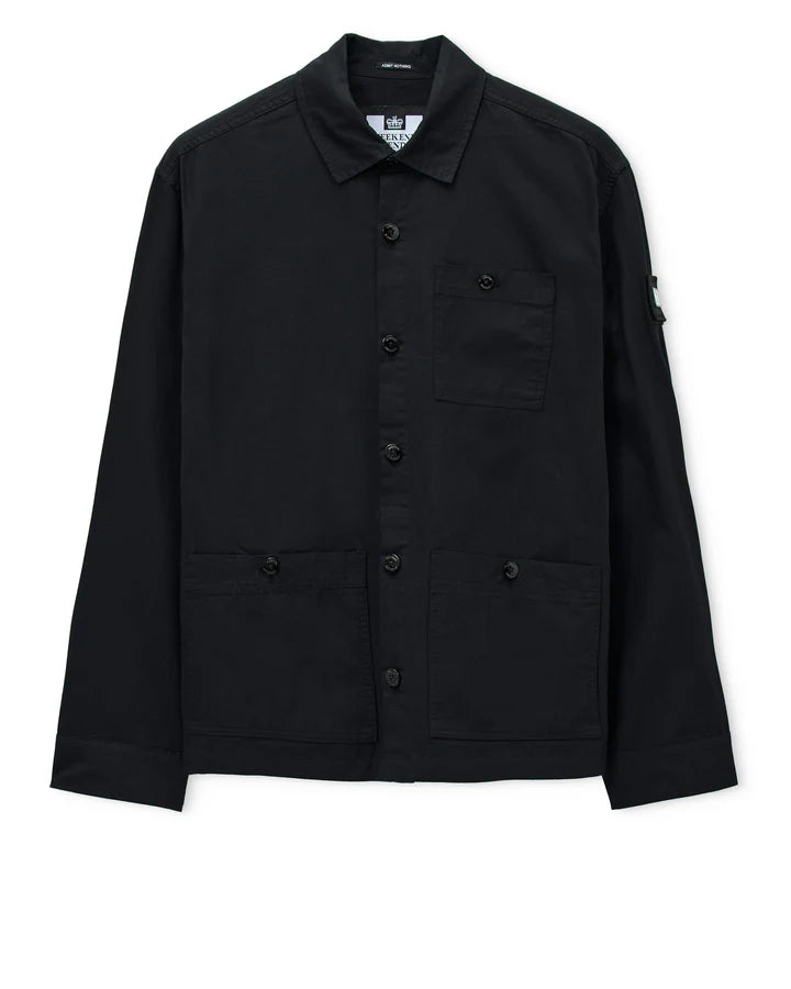 Weekend Offender Hynde Over-Shirt // BLACK