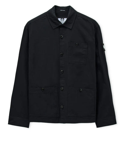 Weekend Offender Hynde Over-Shirt // BLACK