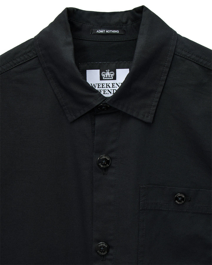 Weekend Offender Hynde Over-Shirt // BLACK