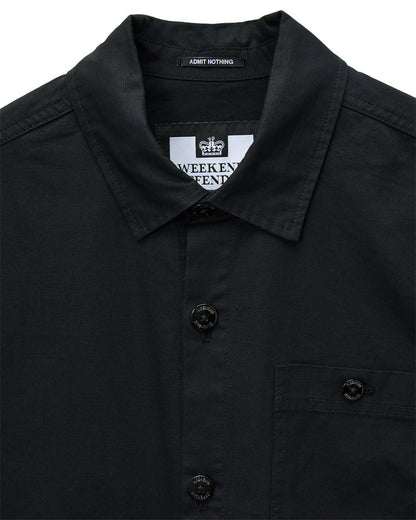 Weekend Offender Hynde Over-Shirt // BLACK