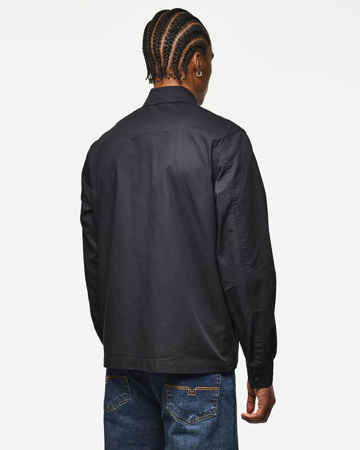 Weekend Offender Hynde Over-Shirt // BLACK