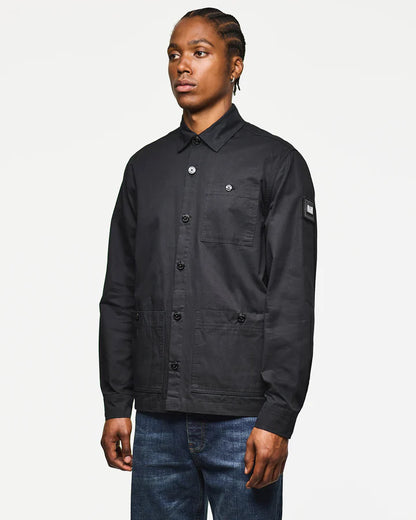 Weekend Offender Hynde Over-Shirt // BLACK