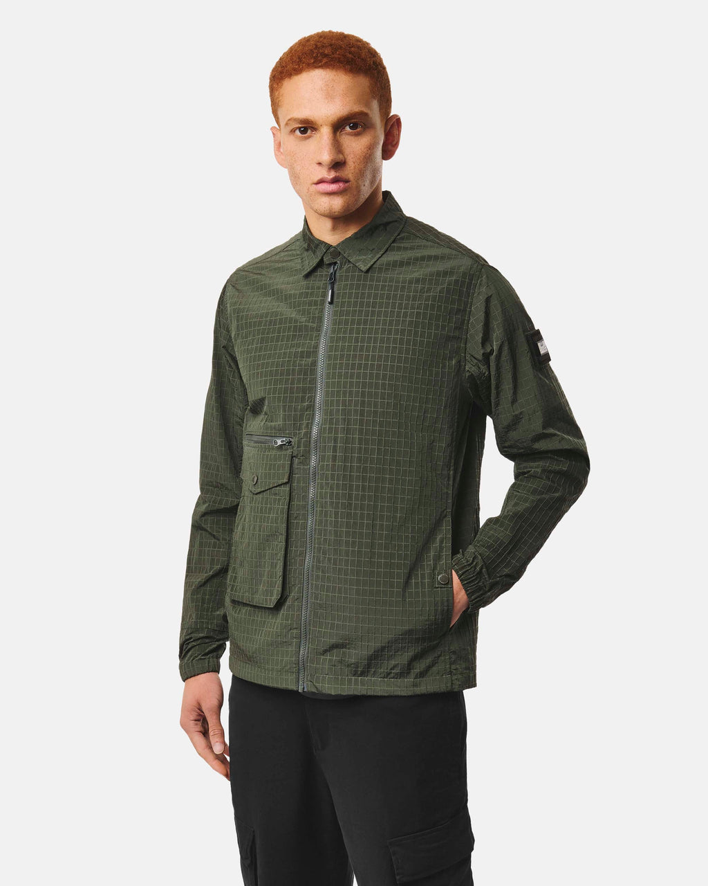 Weekend Offender Vinnie Over-Shirt // BLACK FOREST GREEN