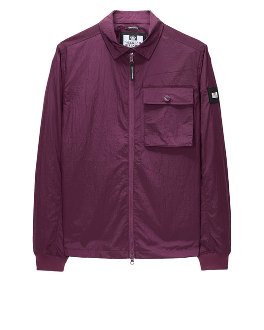 Weekend Offender Arapu Overshirt // DEEP PLUM