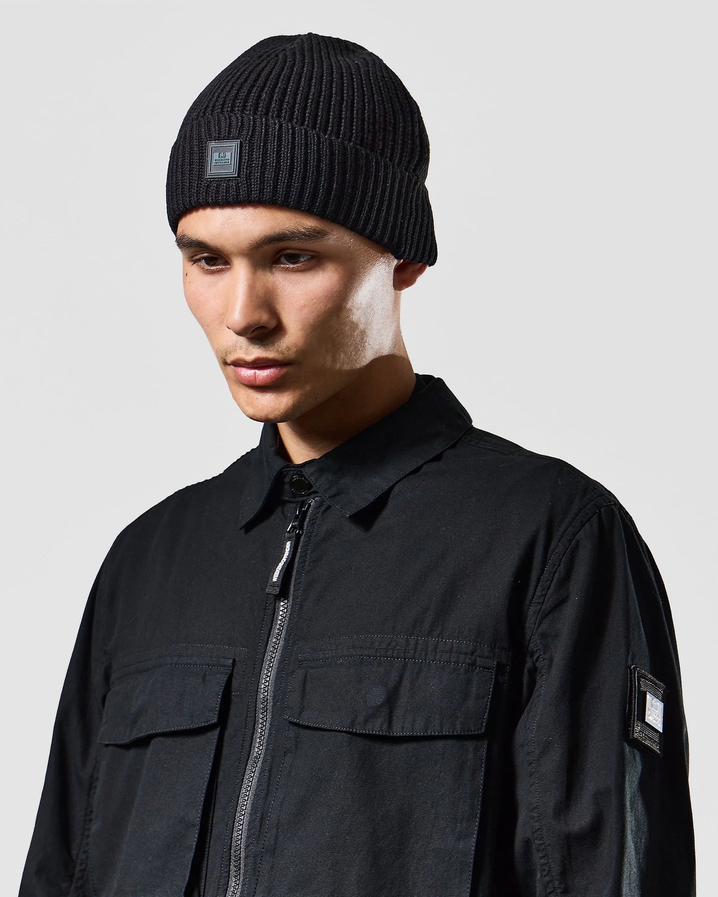 Weekend Offender Kettama Rib Beanie // BLACK