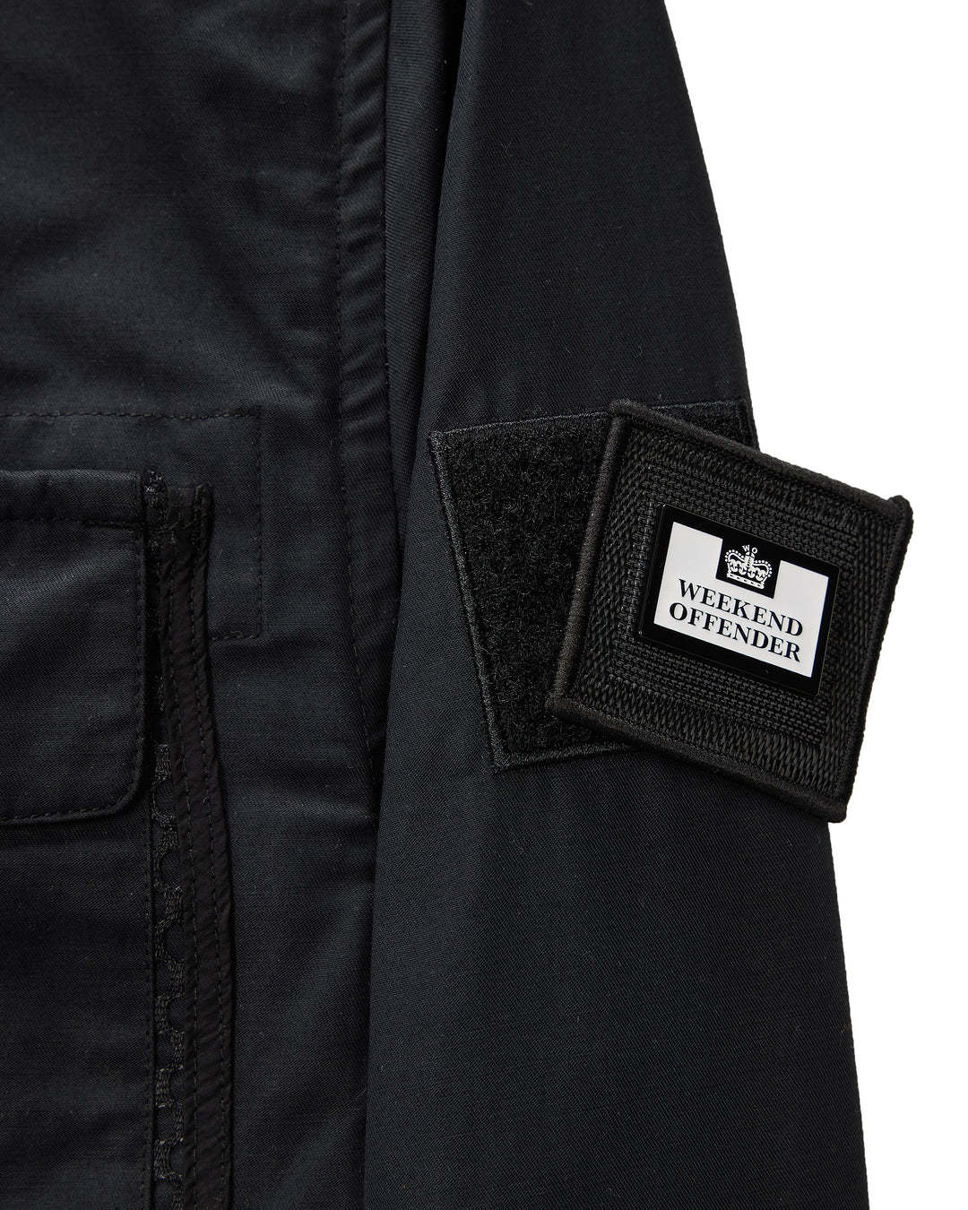 Weekend Offender Latmun Overshirt // BLACK