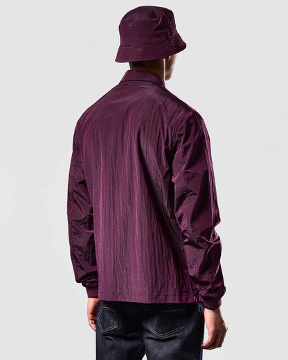 Weekend Offender Arapu Overshirt // DEEP PLUM