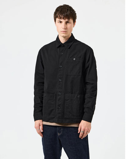 Weekend Offender Tavira Over-Shirt // BLACK