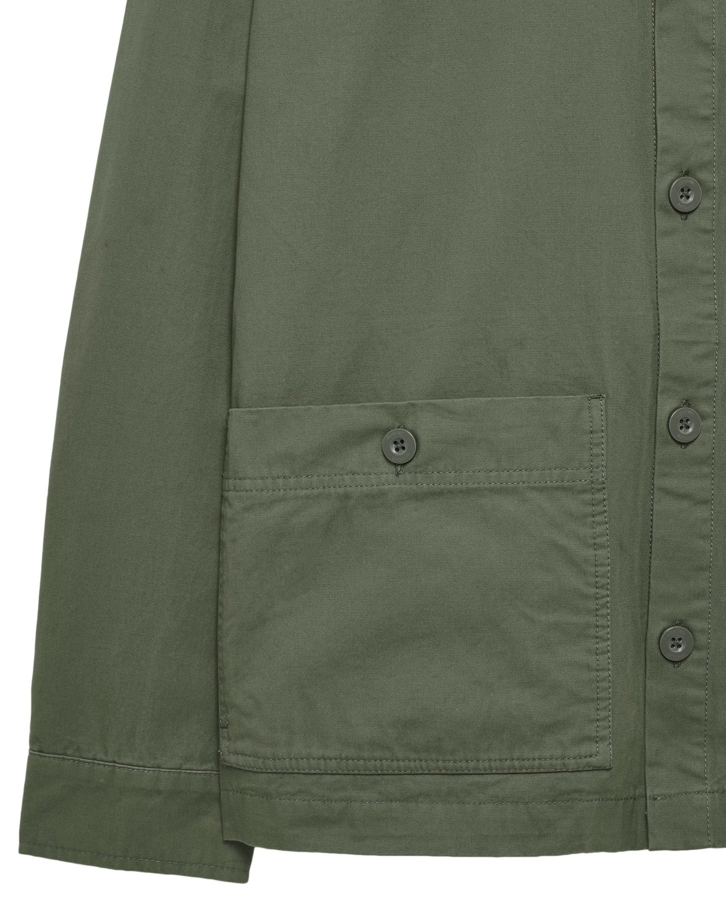 Weekend Offender Tavira Over-Shirt // CASTLE GREEN