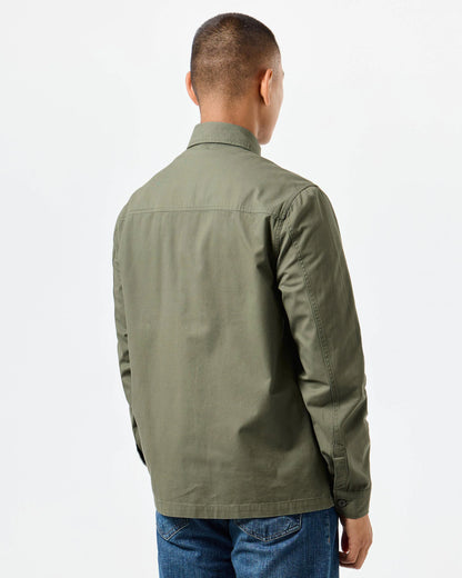 Weekend Offender Tavira Over-Shirt // CASTLE GREEN