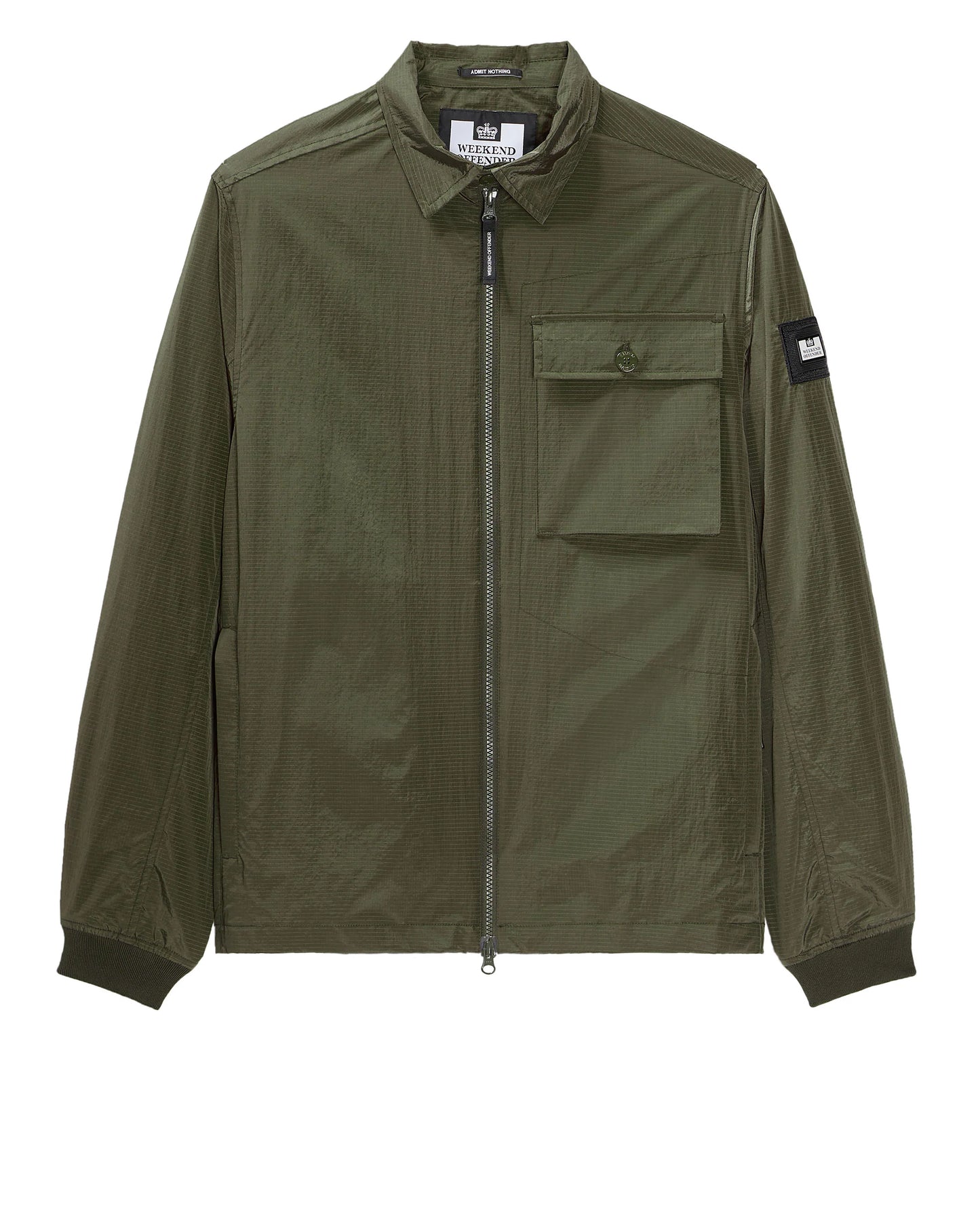 Weekend Offender Arapu Over-Shirt // CASTLE GREEN