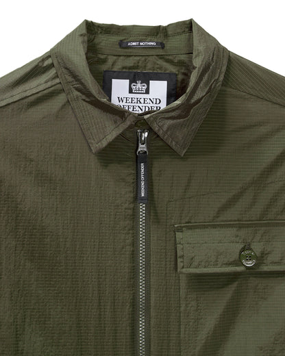 Weekend Offender Arapu Over-Shirt // CASTLE GREEN