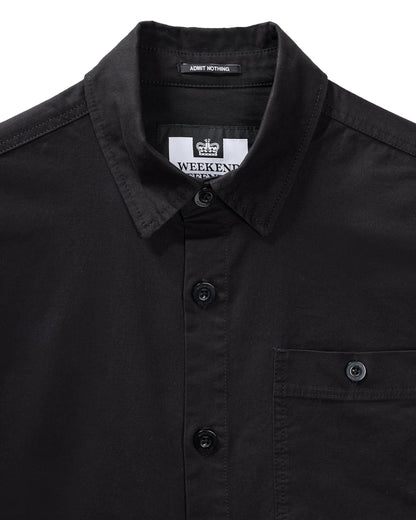 Weekend Offender Tavira Over-Shirt // SVART