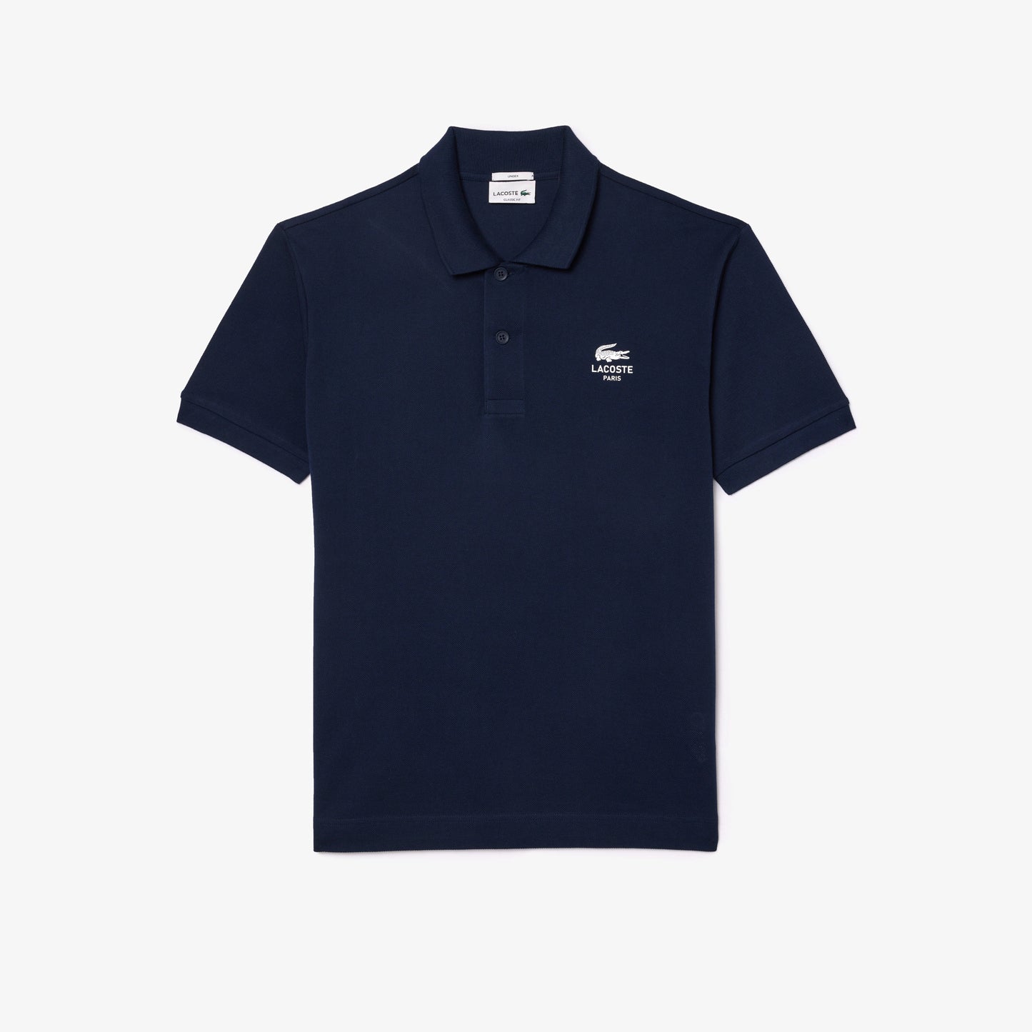 Lacoste Signature Print L.12.12 Polo // NAVY 166